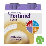 Fortimel Extra Moka Bouteilles 4x200ml