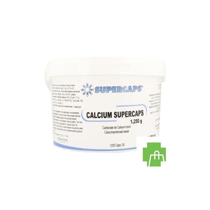 Calcium Carb. Supercaps Caps 1200x1250mg
