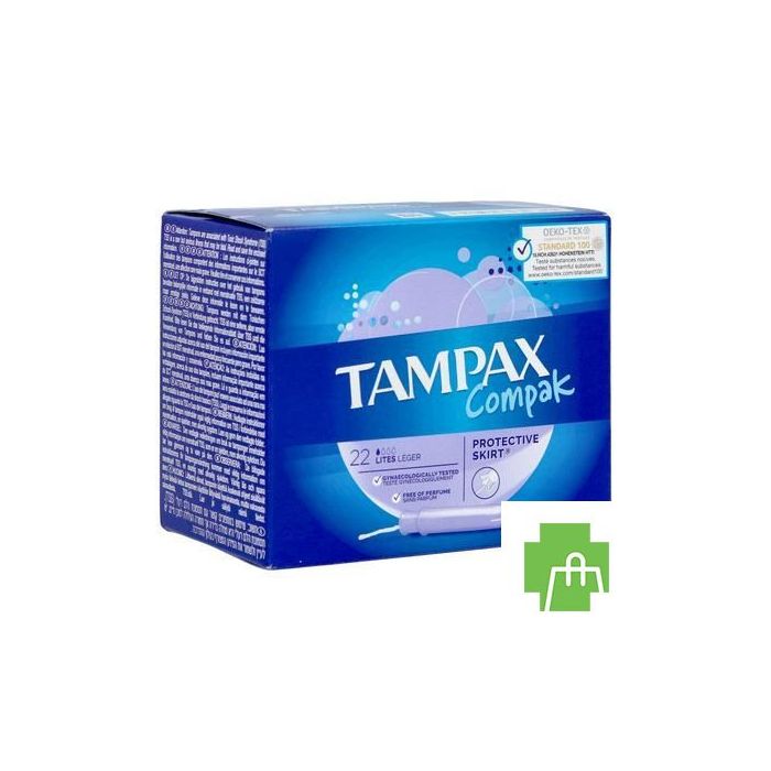 Tampax Compak Lites 22
