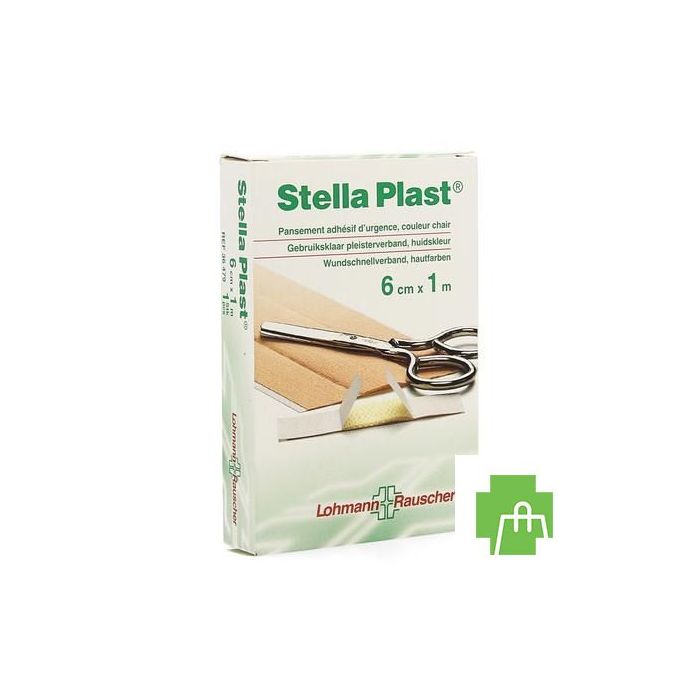 Stellaplast Adhesive + Ciseaux 6cmx1m 36479