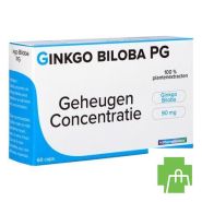 Gingko Biloba Pg Pharmagenerix Caps 60