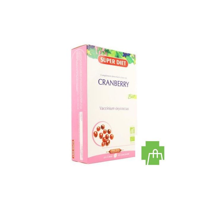 Super Diet Cranberry Bio Conf.urinair Amp 20x15ml