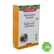 Super Diet Rammenas-artisjok Bio Amp 20x15ml
