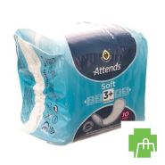 Attends Soft 3 Extra Plus Couche Anatom. 1x10