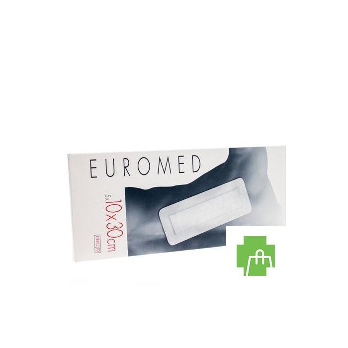 Euromed 10x30cm 5 Pansement D'ile Adh Steril