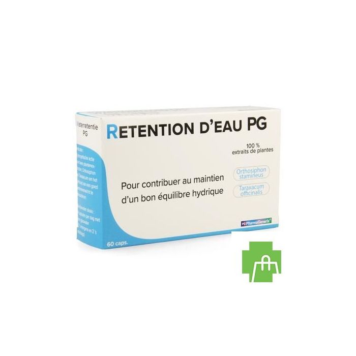 Retention D'eau Pg Pharmagenerix Caps 60