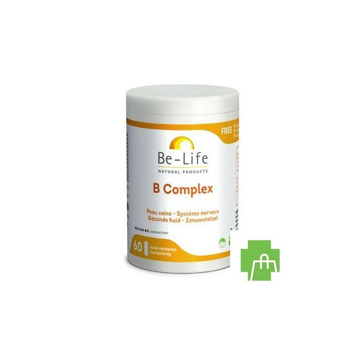 B Complex Vitamin Be Life Nf Caps 180