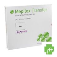Mepilex Transfer Verb Sil Ster 20x50cm 4 294502
