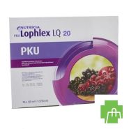Pku Lophlex Lq 20 Juicy Bosvruchten 30x125ml