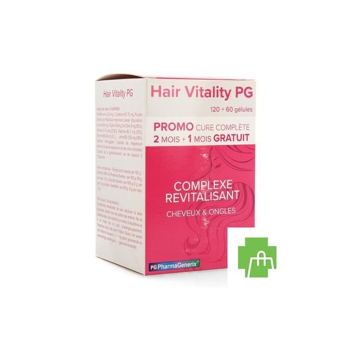 Hair Vitality Pg Pharmagenerix Caps 3x60 Promo