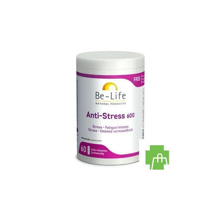 Anti Stress 600 Be Life Pot Caps 60