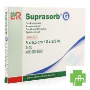 Suprasorb g Compresse New 5x6,5cm 5 33630