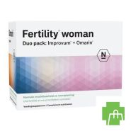 Fertility woman Duo 60 comp Improvum + 60 gélules Omarin