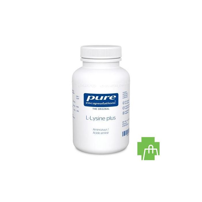 Pure Encapsulations l-lysine Plus Ac.amine Caps 90