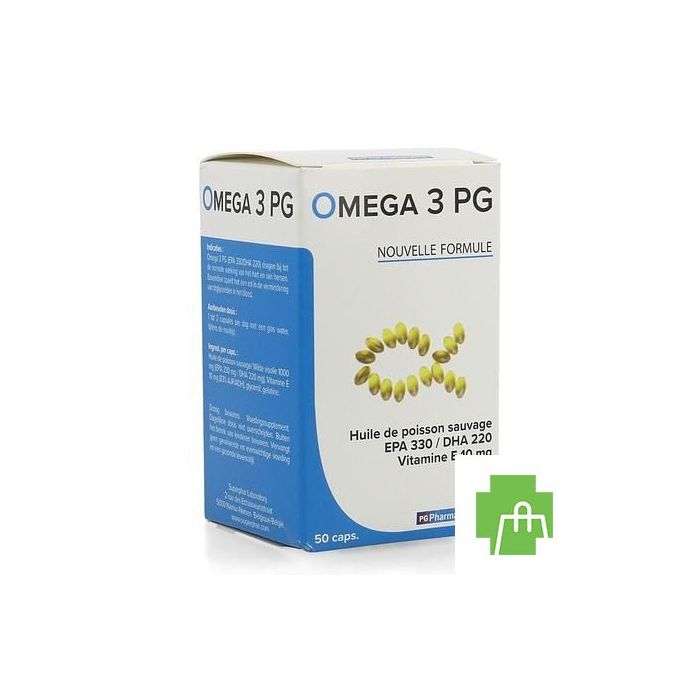 Omega 3 Pg Pharmagenerix Caps 50 Nf