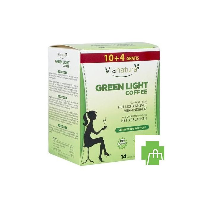 Vianatura Green Light Coffee Sach 10+4 Gratis