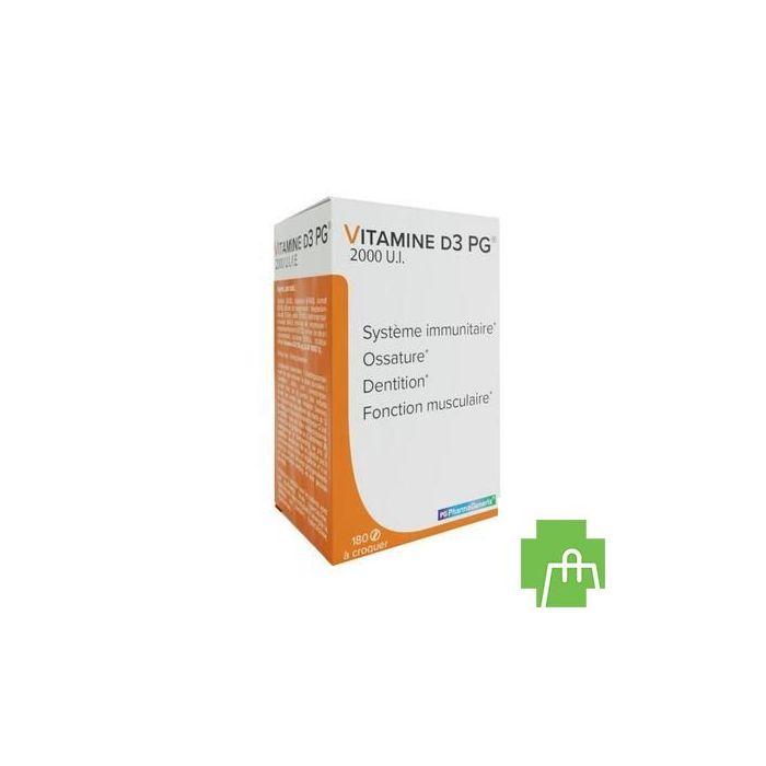 Vitamine D3 2000 Ie Pharmagenerix Pot Comp 180