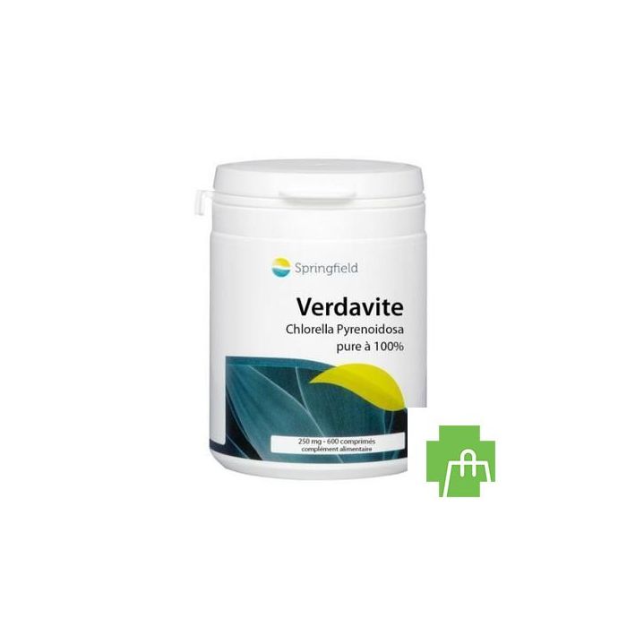 Verdavite Chlorella Pyrenoidosa Pot Comp 600