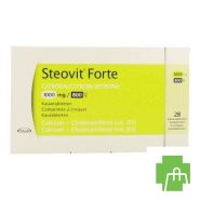 Steovit Forte 1000mg/800ui Comp Croq 28