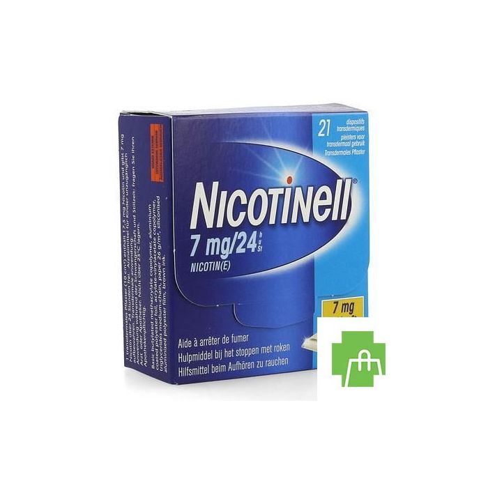 Nicotinell 7mg/24h Dispositif Transdermique 21