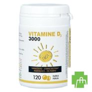 Soria Vitamine D 3000iu Parels 120
