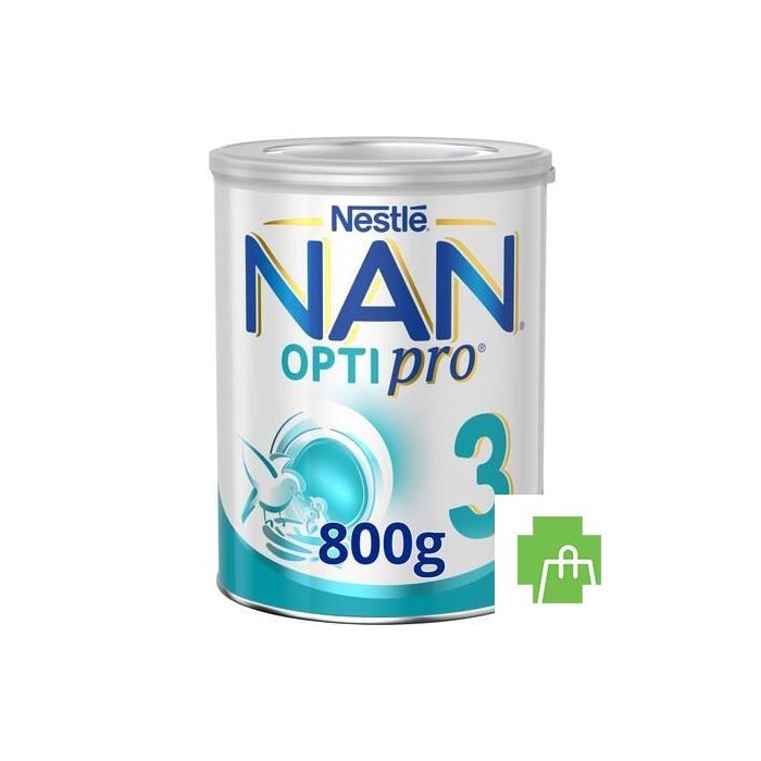 Nestlé NAN Optipro 3 Lait de Croissance Bébé 1+ 800g