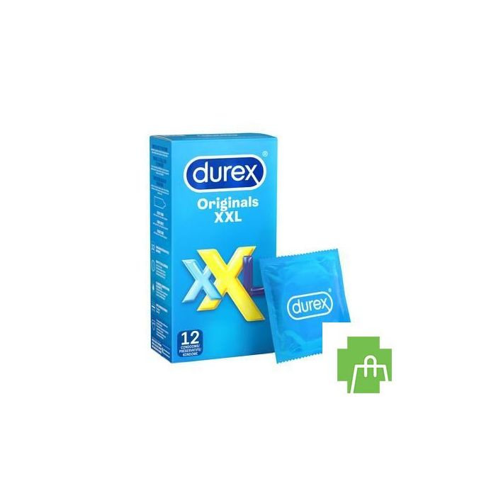 Durex Originals Xl Preservatifs 12