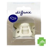 Difrax Sucette Dental 12+ M Uni/pure Creme/popcorn