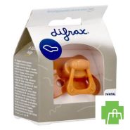 Difrax Sucette Dental 12+ M Uni/pure Orange/pumpk.