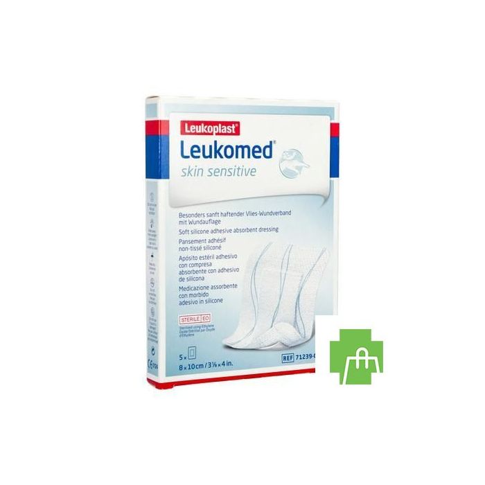Leukomed Skin Sens. 8cmx10cm 5