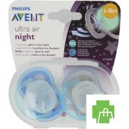 Philips Avent Sucette +6m Air Night Mix