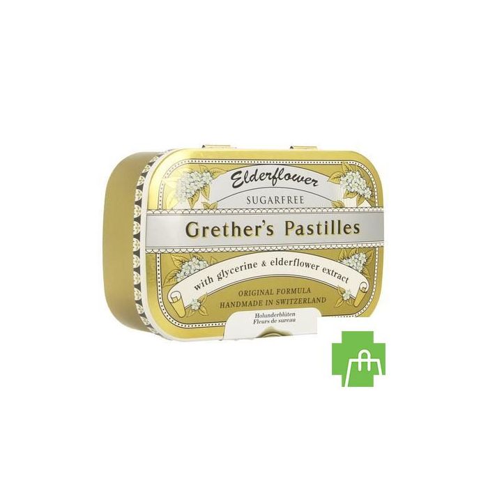Grether's Elderflower Vlierbes-vruchtensap Zs 110g