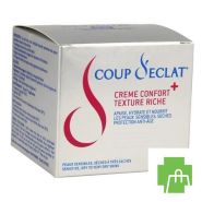 Coup D'eclat Creme Confort+texture Riche Pot 50ml