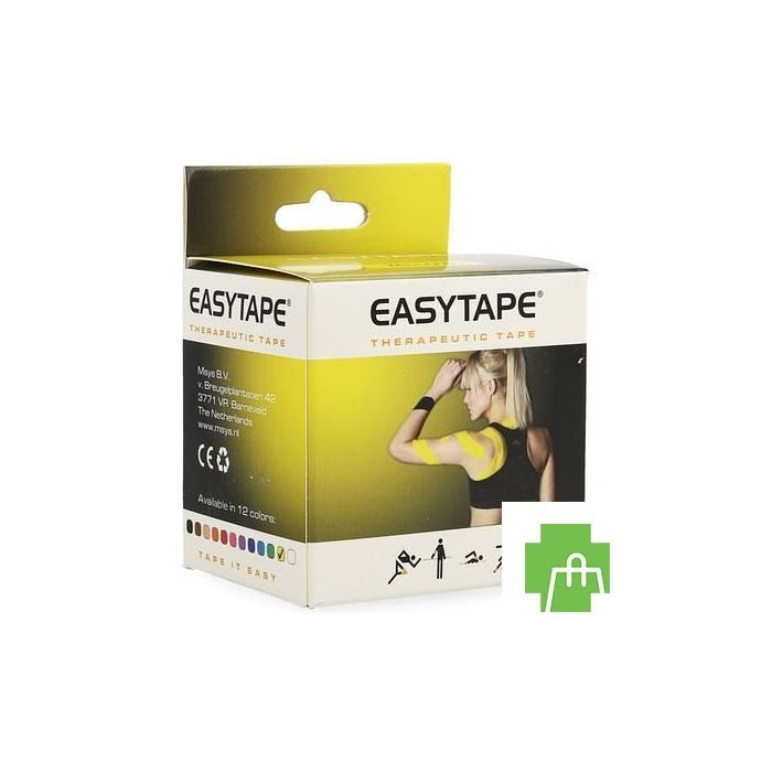 Easytape Kinesiology Tape Jaune