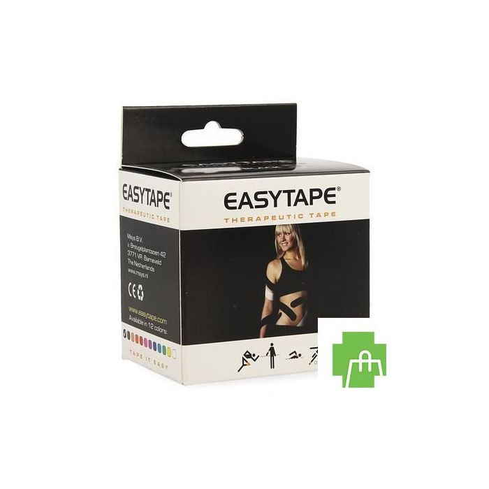 Easytape Kinesiology Tape Zwart
