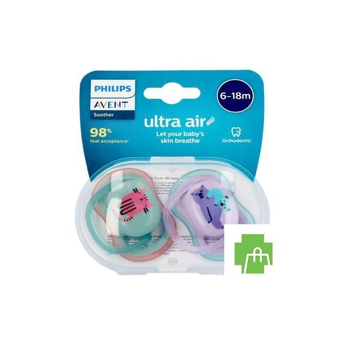 Philips Avent Fopspeen +6m Air Chat
