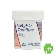 Acetyl-l-carnitine Caps 60x500mg Deba