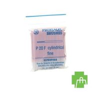 Proximal Borsteltje Cylindrisch Fine Red 50