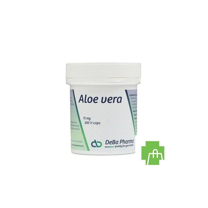 Aloe Vera 200:1 V-caps 100x75mg Deba