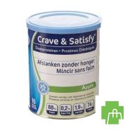 Crave & Satisfy Dieetproteinen Apple Pot 200g