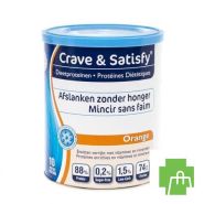 Crave & Satisfy Proteines Diet.orange Pdr Pot 200g
