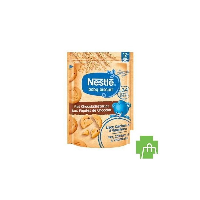 Nestle Biscuits Chocoladestukjes Zakje 150g