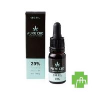 Pure Cbd Oil Full Spectrum 20% 10ml
