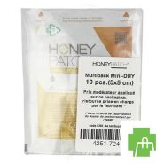 Honeypatch Mini Dry Miel Cicat.2,5g+tulle 5x5cm 10