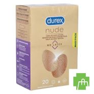 Durex Nude No Latex Condooms 20
