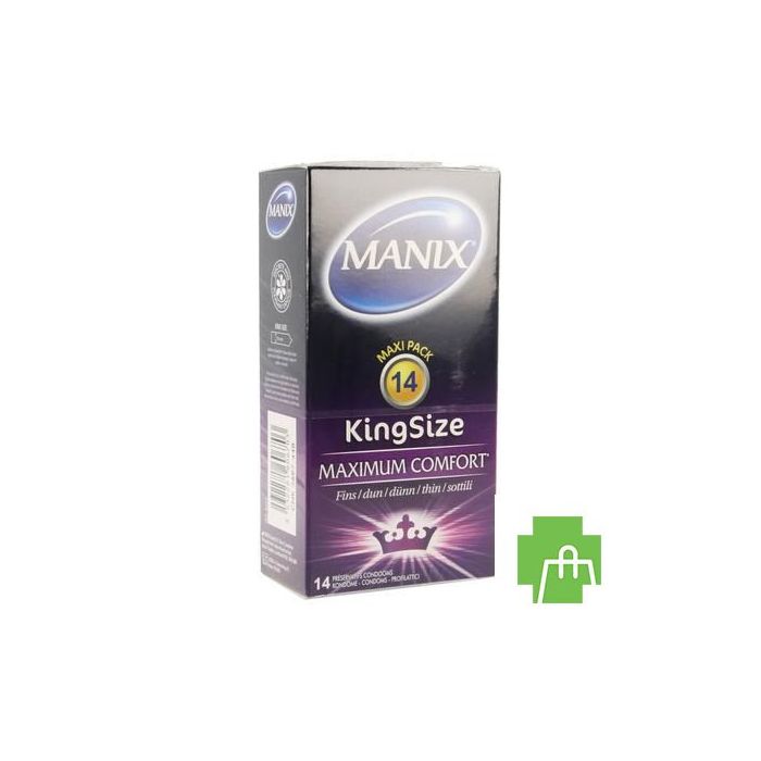 Manix King Size Preservatifs 14