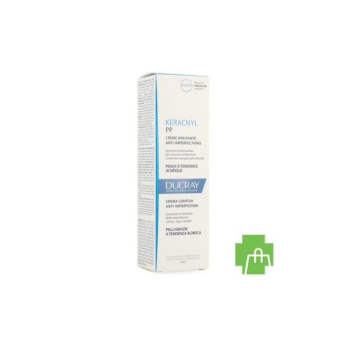 Ducray Keracnyl Pp Creme Apaisant A/imperf. 30ml