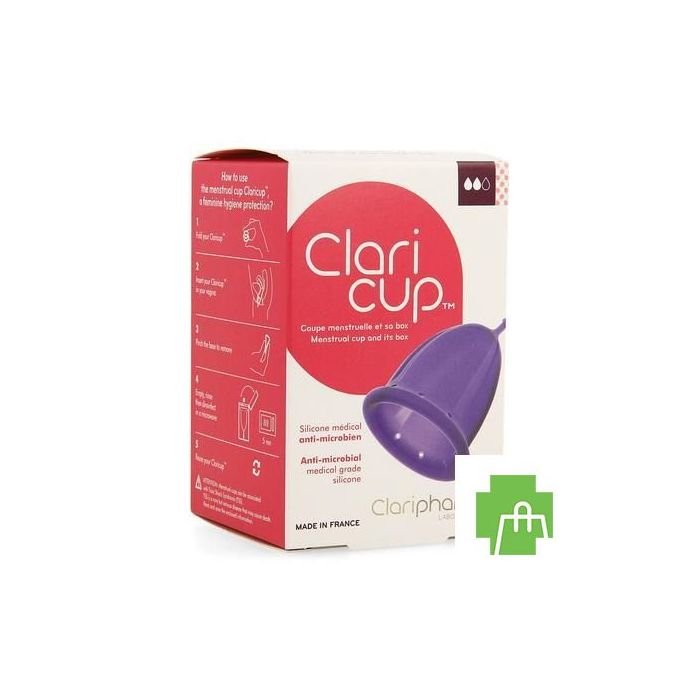 Claricup Coupelle Menstruelle Taille 2