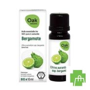 Oak Ess Olie Bergamot 10ml Eg