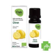 Oak Ess Olie Citroen 10ml Bio